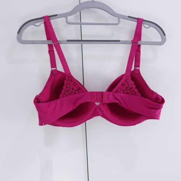 NWOT Maidenform One Fab Fit 2.0 T-Shirt Shaping Underwire Bra Pink Size 36B - Picture 2 of 6